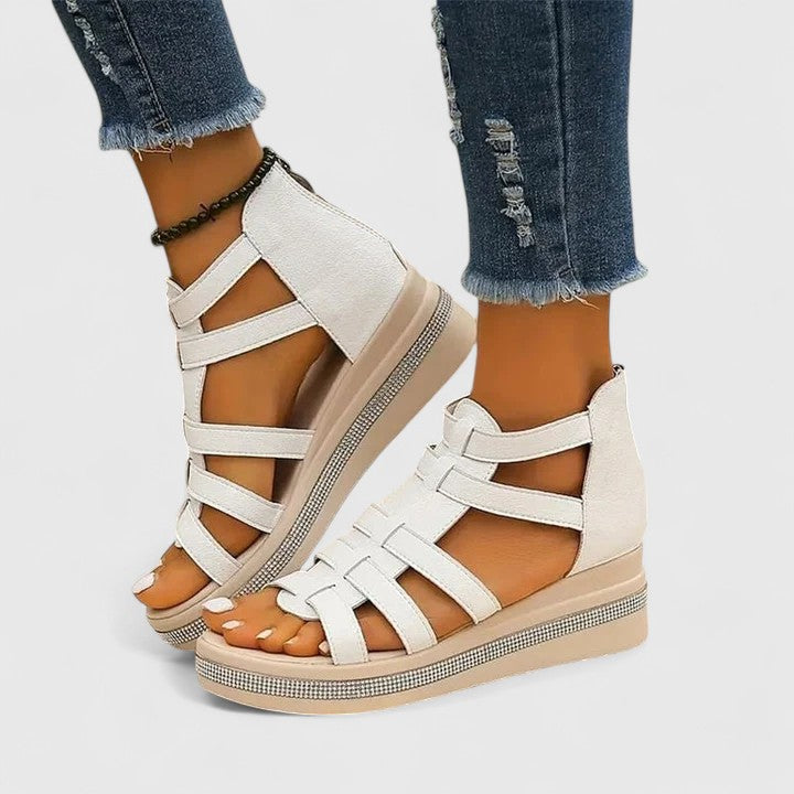 Strappy Summer Wedges