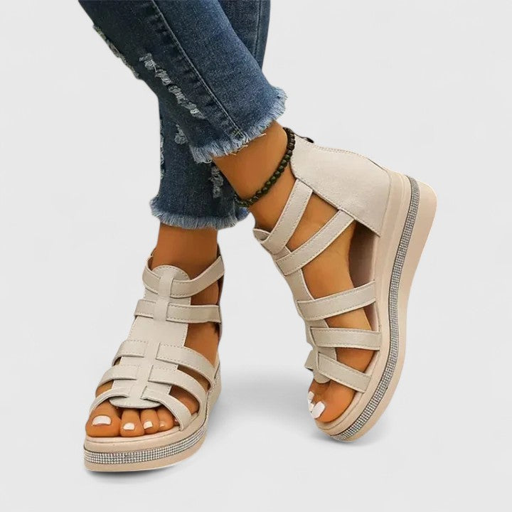 Strappy Summer Wedges