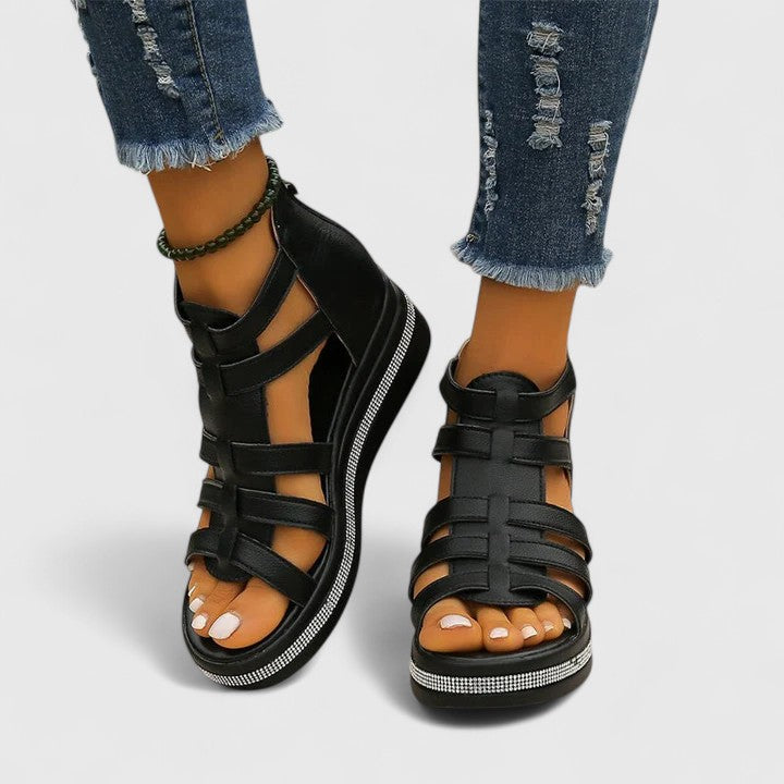 Strappy Summer Wedges